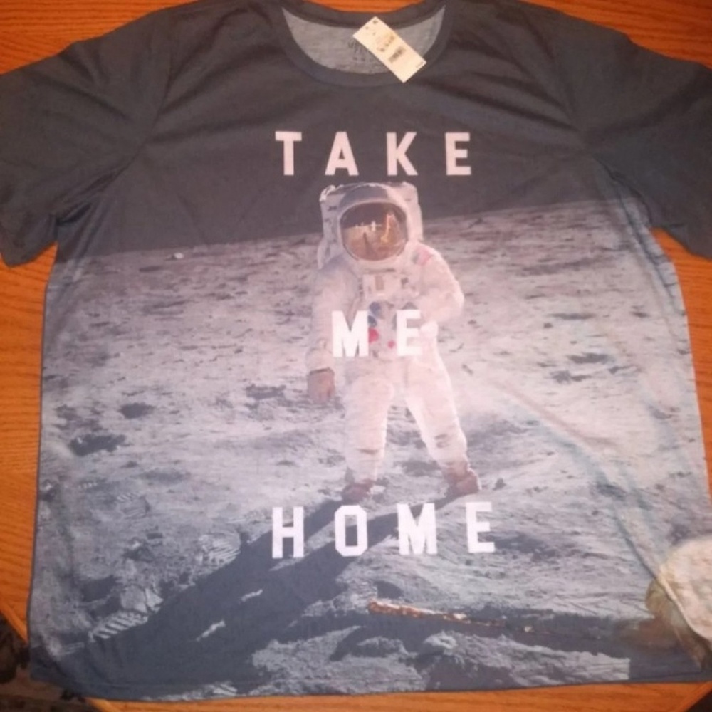 "Take me home" t-shirt. New. 3XL